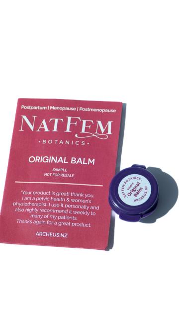 NatFem SAMPLE - Original Balm